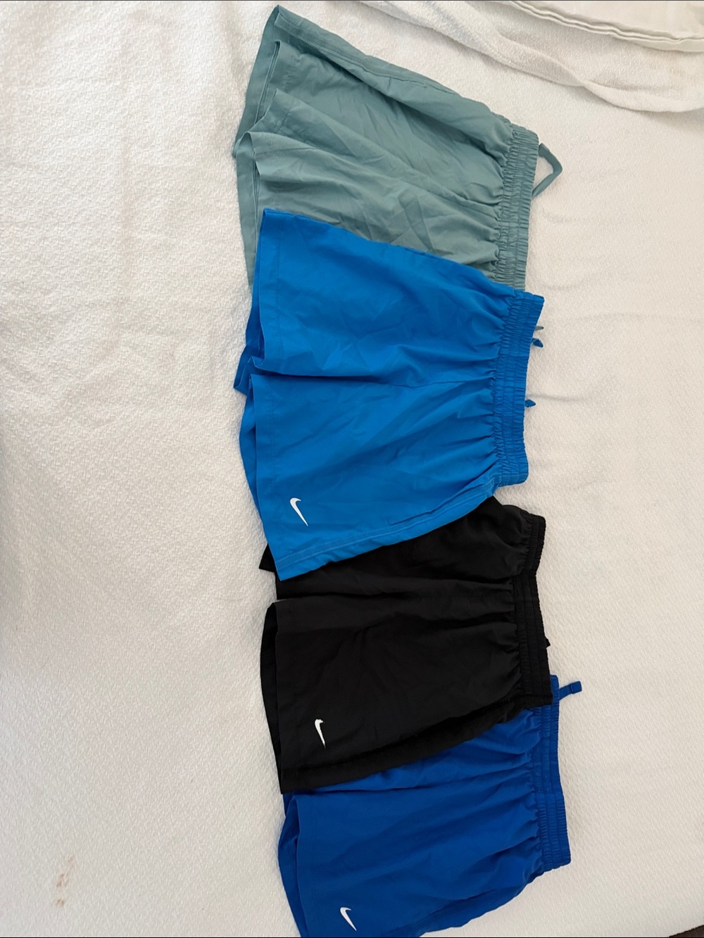 Nike Kids Shorts in Teal and Royal Blue